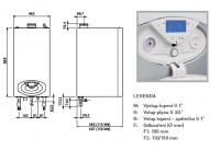 Ariston GENUS PREMIUM EVO HP 115 kW Plynový kotel závěsný kondenzační   3581568